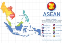 Thông tin, bản đồ Asean (Information, ASEAN map)