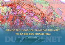 Bản đồ quy hoạch, kế hoạch TX Bỉm Sơn (Thanh Hóa)