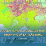 Tải về bản đồ quy hoạch, kế hoạch TP Đà Lạt (Lâm Đồng)