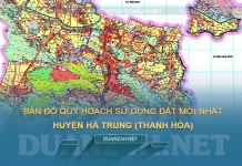 Bản đồ quy hoạch, kế hoạch huyện Hà Trung (Thanh Hóa)