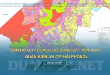 Bản đồ quy hoạch, kế hoạch quận Kiến An (TP Hải Phòng)