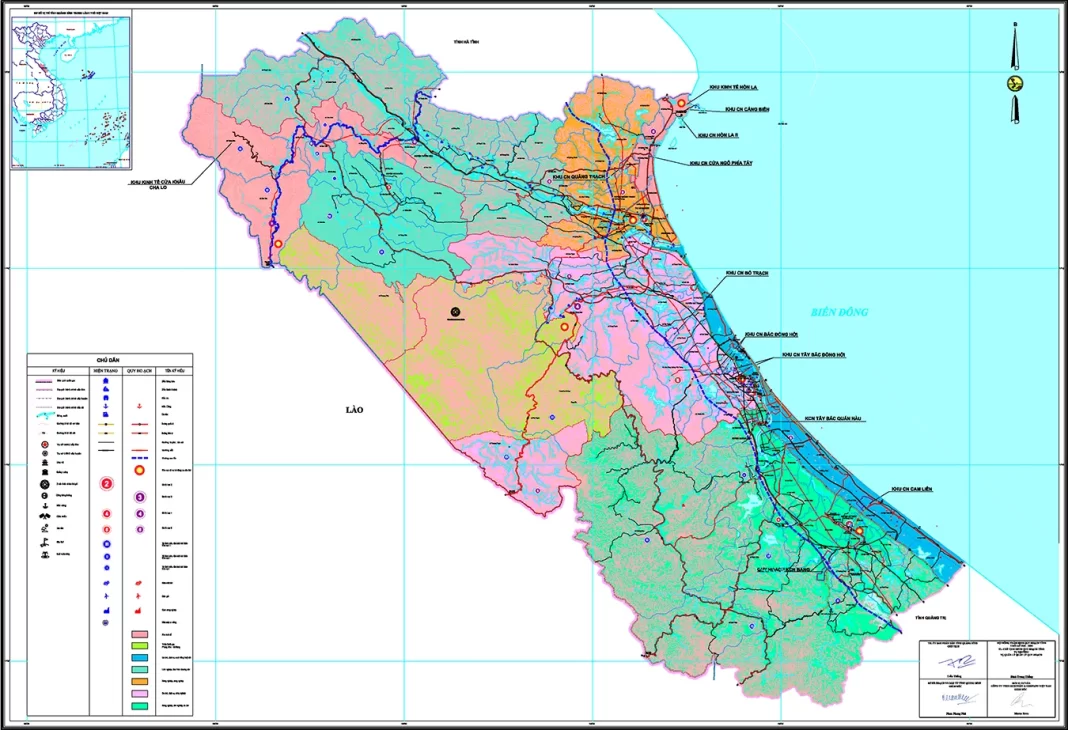 Hồ sơ, bản đồ quy hoạch tỉnh Quảng Bình thời kỳ đến năm 2030