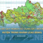 Bản đồ quy hoạch, kế hoạch huyện Trùng Khánh (Cao Bằng)