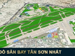 Bản đồ (sơ đồ) sân bay Tân Sơn Nhất tại TP Hồ Chí Minh