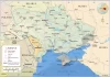 Bản đồ Ukraine (Map of Ukraine, Carte de l'Ukraine, 乌克兰地图)