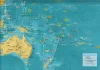 Bản đồ Châu Đại Dương (Oceania Map, 大洋洲地图)