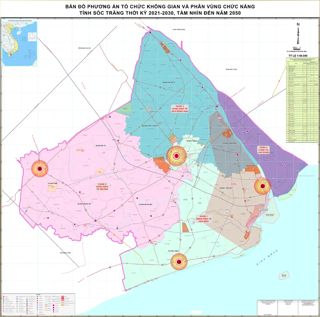 Quy hoạch tỉnh Sóc Trăng thời kỳ đến năm 2030