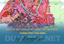 Bản đồ quy hoạch, kế hoạch Thành phố Thái Bình