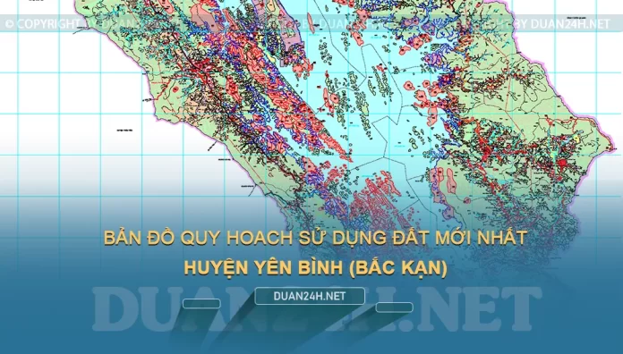 Bản đồ quy hoạch, kế hoạch huyện Yên Bình (Yên Bái)