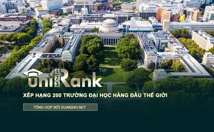 Xếp hạng top 200 trường dại học hàng đầu thế giới của Unirank