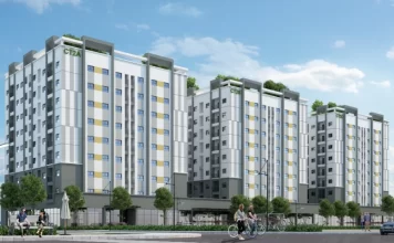 Khu nhà ở xã hội trong Khu nhà ở đô thị Kim Hoa