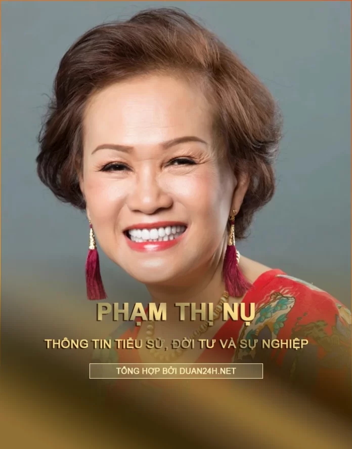 Bà Phạm Thị Nụ (vợ ông Trần Quí Thanh - Tân Hiệp Phát)