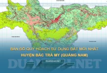 Bản đồ quy hoạch, kế hoạch huyện Bắc Trà My (Quảng Nam)