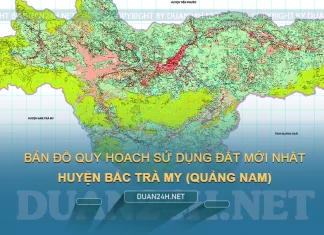 Bản đồ quy hoạch, kế hoạch huyện Bắc Trà My (Quảng Nam)