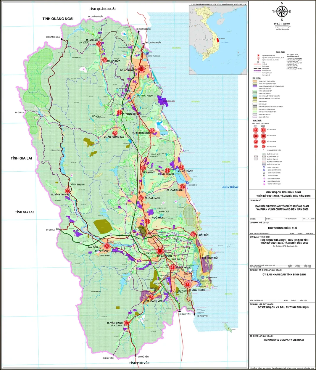 Quy hoạch tỉnh Bình Định thời kỳ đến năm 2030