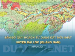 Bản đồ quy hoạch, kế hoạch huyện Đại Lộc (Quảng Nam)