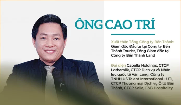 Sự nghiệp của ông Nguyễn Cao Trí tại Capella Holdings