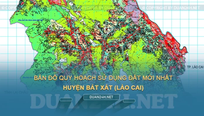 Bản đồ quy hoạch, kế hoạch huyện Bát Xát (Lào Cai)