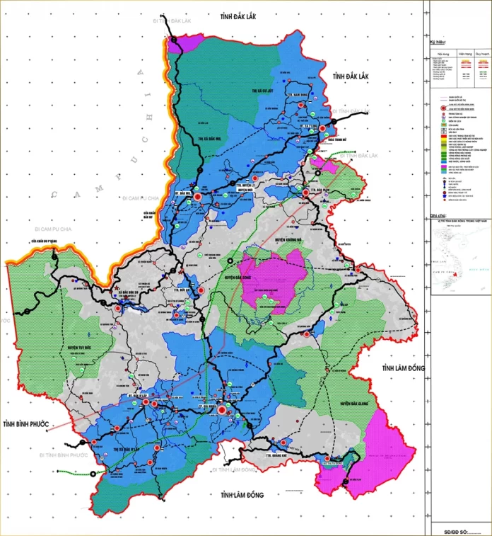 Quy hoạch tỉnh Đắk Nông thời kỳ đến năm 2030