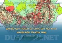 Bản đồ quy hoạch, kế hoạch huyện Đắk Tô (Kon Tum)