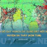 Bản đồ quy hoạch, kế hoạch huyện Sa Thầy (Kon Tum)