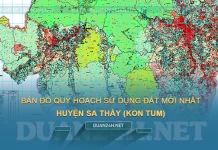 Bản đồ quy hoạch, kế hoạch huyện Sa Thầy (Kon Tum)