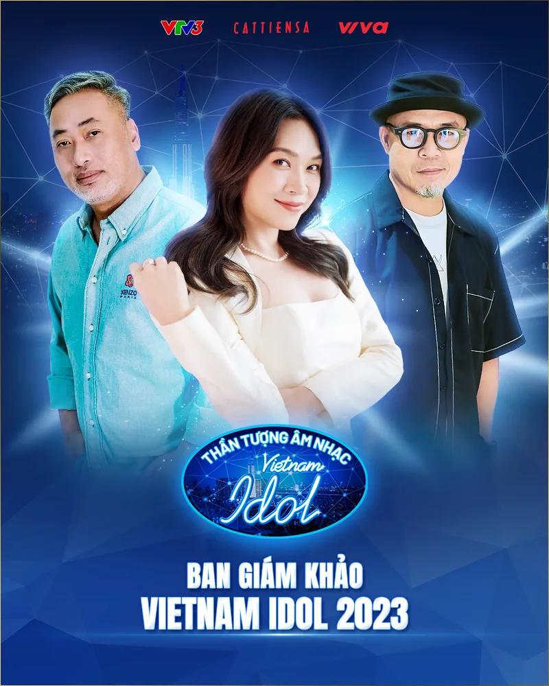 Ba giám khảo gồm nhạc sĩ Huy Tuấn, ca sĩ Mỹ Tâm và đạo diễn Nguyễn Quang Dũng sẽ đồng hành cùng chương trình