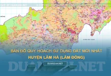 Bản đồ quy hoạch, kế hoạch huyện Lâm Hà (Lâm Đồng)