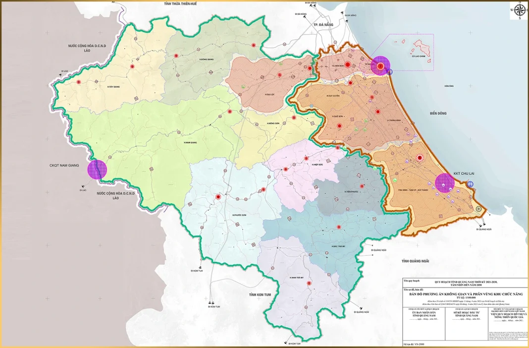 Quy hoạch tỉnh Quảng Nam thời kỳ đến năm 2030