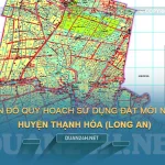 Bản đồ quy hoạch, kế hoạch huyện Thạnh Hóa (Long An)