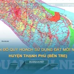 Bản đồ quy hoạch, kế hoạch huyện Thạnh Phú (Bến Tre)