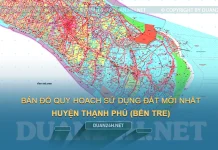 Bản đồ quy hoạch, kế hoạch huyện Thạnh Phú (Bến Tre)