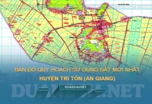 Bản đồ quy hoạch, kế hoạch huyện Tri Tôn (An Giang)