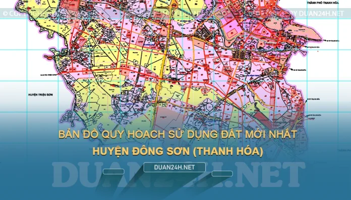 Bản đồ quy hoạch, kế hoạch huyện Đông Sơn (Thanh Hóa)