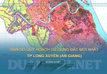 Bản đồ quy hoạch, kế hoạch Thành phố Long Xuyên (An Giang)