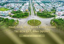 Cho thuê nhà, mặt bằng kinh doanh tại Bến Cát (Bình Dương)