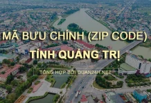 Danh sách mã bưu chính (Zip code) tỉnh Quảng Trị và các bưu cục