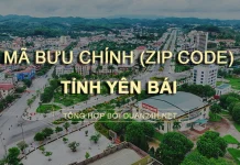 Thông tin tra cứu mã bưu chính (Zip Code) tại tỉnh Yên Bái