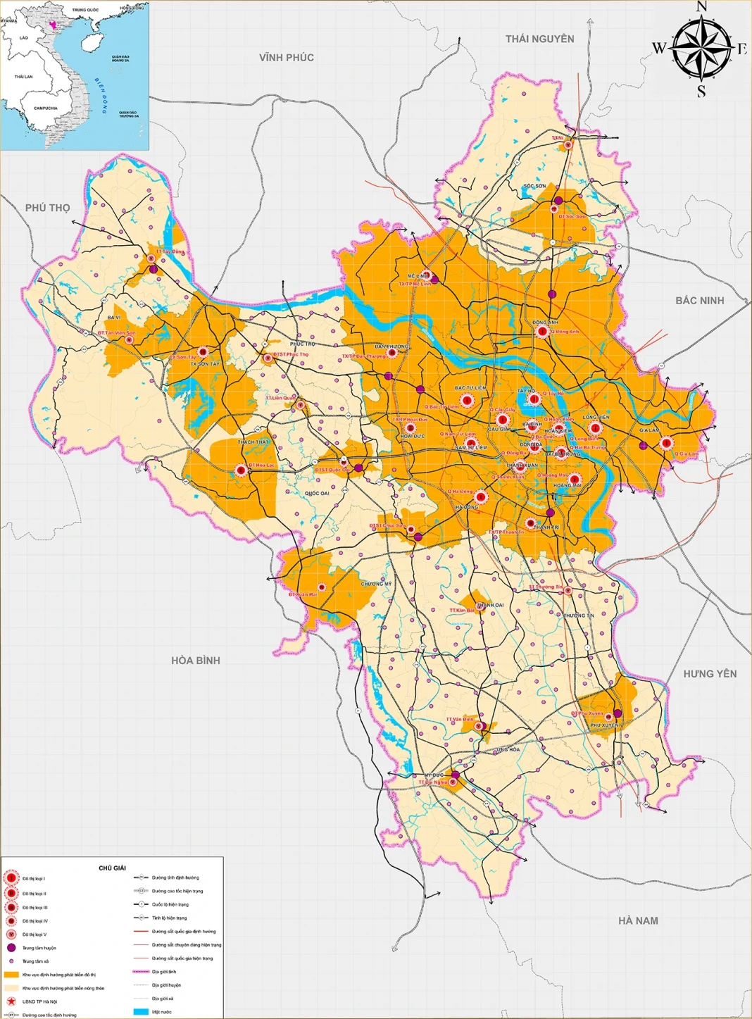 Quy hoạch thành phố Hà Nội thời kỳ đến năm 2030