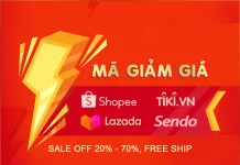 Mã giảm giá trên Shopee, Lazada, Sendo, Tiki