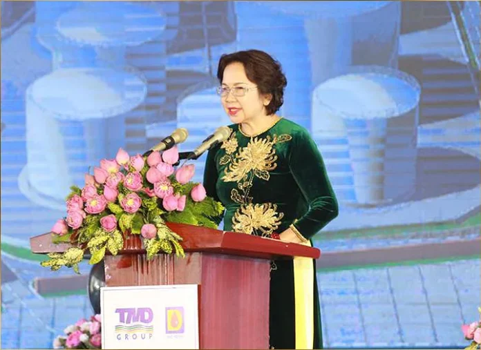 Bà Chu Thị Thành (Chủ tịch Tập đoàn Thiên Minh Đức)