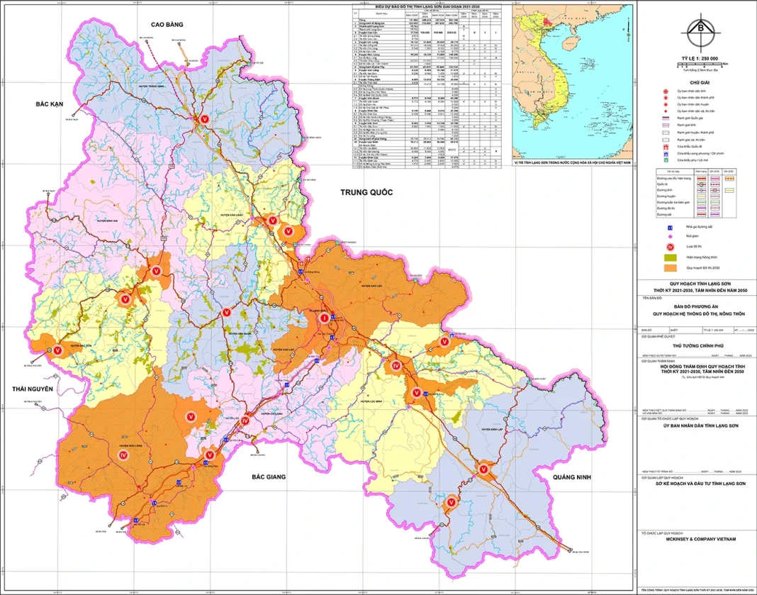 Quy hoạch tỉnh Lạng Sơn thời kỳ đến năm 2030