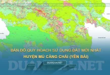 Bản đồ quy hoạch, kế hoạch huyện Mù Căng Chải (Yên Bái)