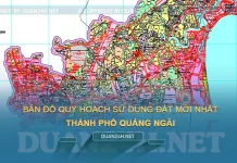 Bản đồ quy hoạch, kế hoạch Thành phố Quảng Ngãi