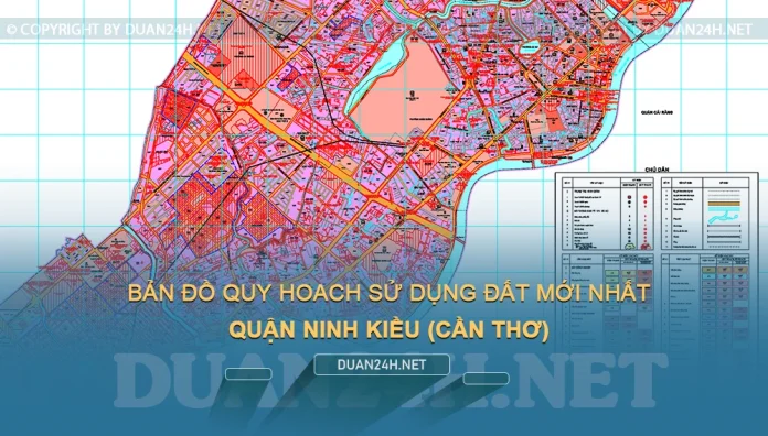 Bản đồ quy hoạch, kế hoạch quận Ninh Kiều (Cần Thơ)