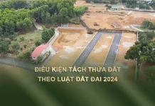 8 điều kiện tách thửa đất theo Luật Đất đai 2024