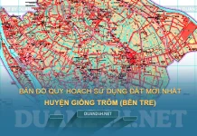 Bản đồ quy hoạch, kế hoạch huyện Giồng Trôm (Bến Tre)