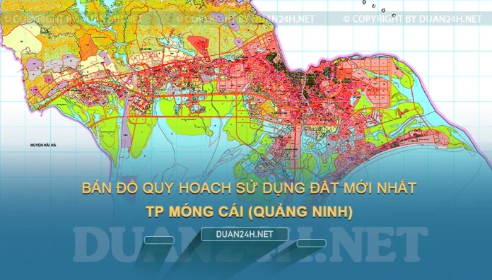 Bản đồ quy hoạch, kế hoạch TP Móng Cái (Quảng Ninh)