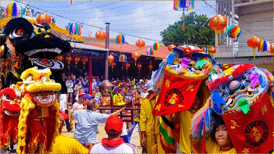 Lễ hội tôn vinh miếu Ông Bổn tại Phước An Miếu