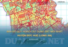 Bản đồ quy hoạch, kế hoạch huyện Đức Huệ (Long An)